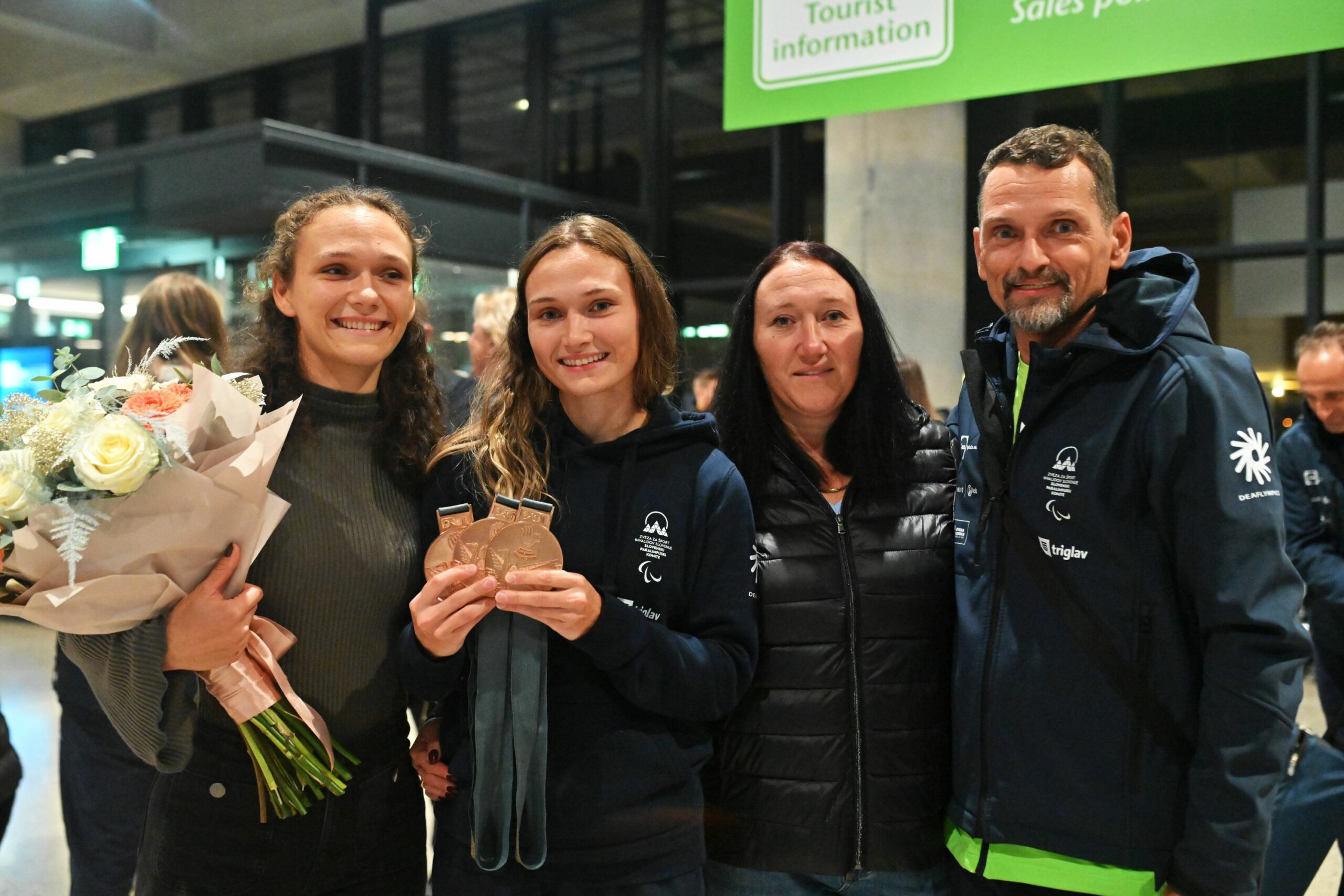 Sprejem po vrnitvi v Slovenijo (1)